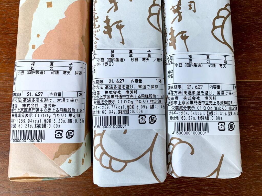御菓子司 塩芳軒